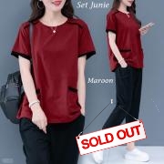 Set Junie Maroon