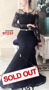 Longdress import 9723 hitam