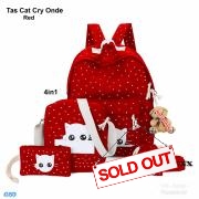 Tas Cat Cry onde red