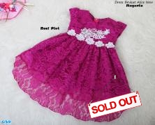 Dress Brukat Alice 5-8 magenta