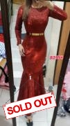 Longdress import 8255 maroon