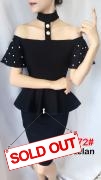 Setelan import 1872 black