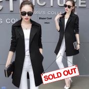 Blazer Cool hitam