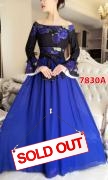Longdress import 7830A blue