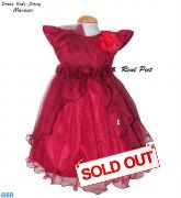 Dress Kids Jinny Maroon