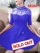 Dress import 5826 blue