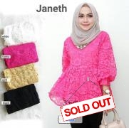 Blus janeth brukat