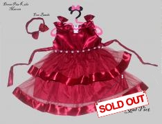 Dress Pita kids Maroon