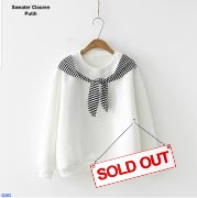 Sweater Clauren putih