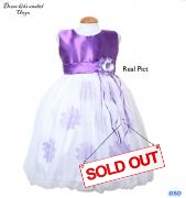 Dress kids anabel ungu
