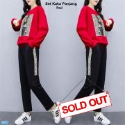 Set Kaka Panjang red