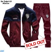 Set Jaket 03 maroon