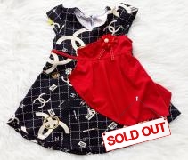 Dress anak 1234 black