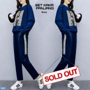 Set Kaka Panjang navy