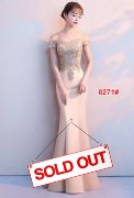 Longdress import 8271 krem
