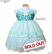 Dress Kids meta hijau