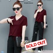 St Hello maroon