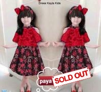 Dress Kayla kids red