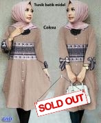 Tunik batik midel coksu