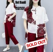 Set Sanli Maroon