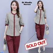 St Nindia maroon