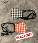 Masker hijab kotak katun
