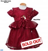 Dress Kids Sonia Maroon