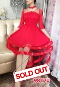Dress import 9817 red