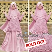 Rafania Kids peach-syari raffa kids