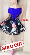 Dress import 7990 blue