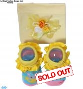 St bayi Turban Bunga 2in1 Kuning