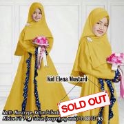 Gamis elena mustard