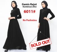 Gamis import 6011 black