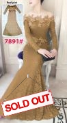 Longdress import 7891 mocca