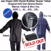 Setelan Jas Hujan Karet ASV Ori