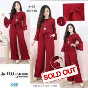 Jumpsuit 4488 maroon-jp monalisa