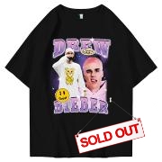 Anetarouca Oversized justi bieber Tshirt | Kaos Distro Streetwear Unisex Tee
