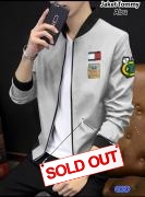 Jaket tommy abu
