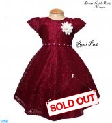 Dress Kids Enie maroon