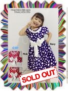 Dress balon kids onde-dress polka kids
