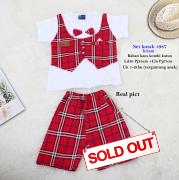 Set kotak 1987 merah