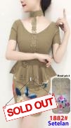 Setelan import 1882 coklat