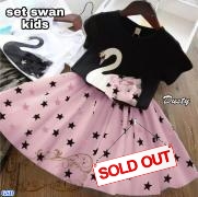 Set swan kids dusty