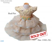 Dress Julie Kids SMLXL kuning