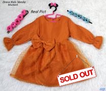 Dress Vanila Kids mustard