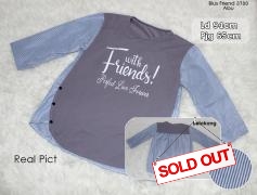 Blus Friends 3700 abu