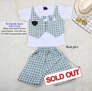 Set kotak gooi hijau muda