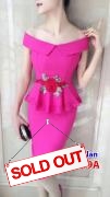 Setelan import 7919A pink