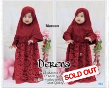 Kids Derena maroon