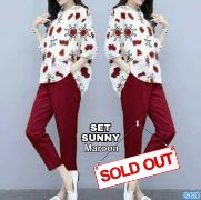 Set Sunny Maroon